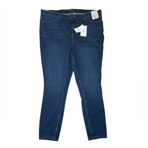 Calvin Klein Jeans Women's Dark Blue High Rise Skinny Jeans sz 20W